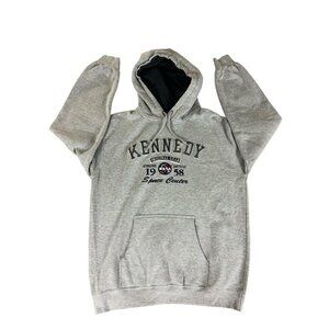 Prairie Mountain Kennedy Space Center NASA Genuine Issue Hoodie Grey Sz XL